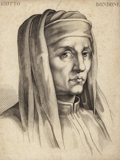 Giotto di Bondone, Italian Painter and Architect by Giotto di Bondone